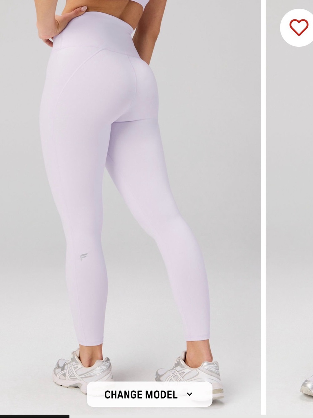 Fabletics Power Hold Lavender High-Waist Jeggings